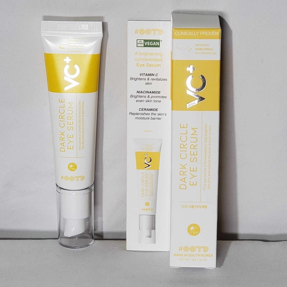 OOTD VC+ Dark Circle Eye Serum Vit C + Niacinamide + Ceramide Exp 06/2027 NEW